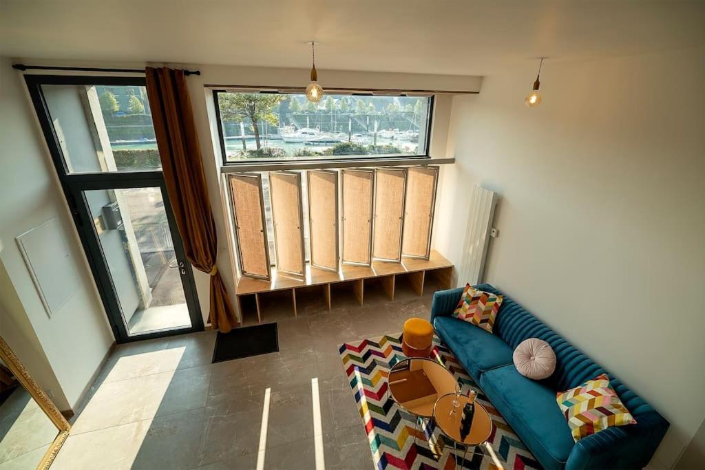 شقة Loft De Luxe Le Chic, Grand Jacuzzi, Vue Port De Plaisance سانت-فاليري-أون-كو المظهر الخارجي الصورة